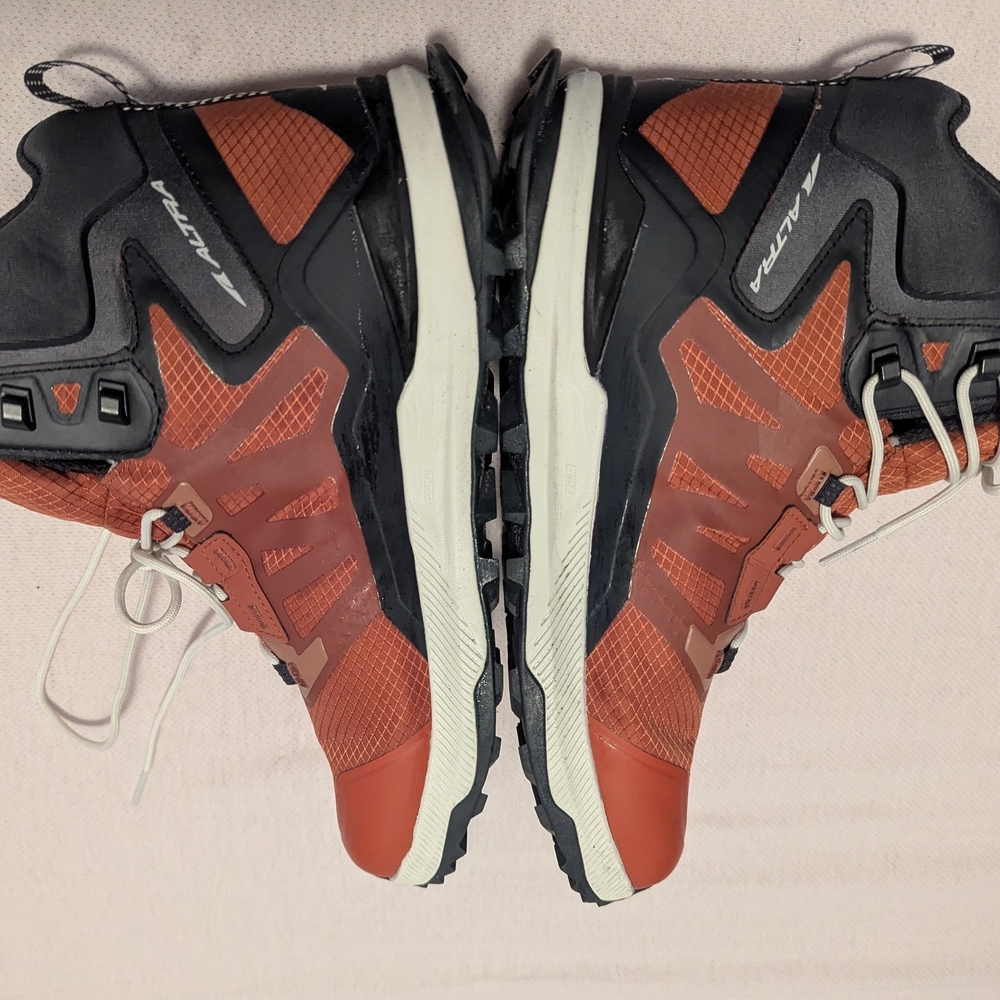 Altra Men's Athletic Shoes - Orange ( Dark Clay)and Black - Picture 4 of 12